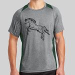 Heather Colorblock Contender ™ Tee Thumbnail