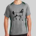 Heather Colorblock Contender ™ Tee Thumbnail