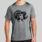 Heather Colorblock Contender ™ Tee Thumbnail