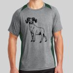 Heather Colorblock Contender ™ Tee Thumbnail