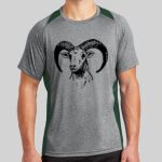 Heather Colorblock Contender ™ Tee Thumbnail