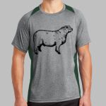 Heather Colorblock Contender ™ Tee Thumbnail