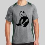 Heather Colorblock Contender ™ Tee Thumbnail