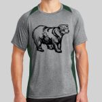 Heather Colorblock Contender ™ Tee Thumbnail