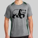 Heather Colorblock Contender ™ Tee Thumbnail