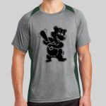 Heather Colorblock Contender ™ Tee Thumbnail