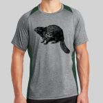 Heather Colorblock Contender ™ Tee Thumbnail