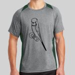 Heather Colorblock Contender ™ Tee Thumbnail