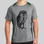 Heather Colorblock Contender ™ Tee Thumbnail