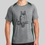 Heather Colorblock Contender ™ Tee Thumbnail