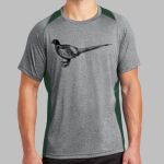 Heather Colorblock Contender ™ Tee Thumbnail