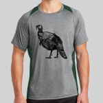 Heather Colorblock Contender ™ Tee Thumbnail