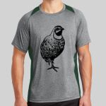 Heather Colorblock Contender ™ Tee Thumbnail