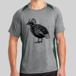 Heather Colorblock Contender ™ Tee Thumbnail