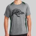 Heather Colorblock Contender ™ Tee Thumbnail