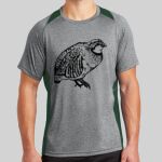 Heather Colorblock Contender ™ Tee Thumbnail