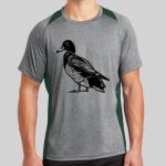 Heather Colorblock Contender ™ Tee Thumbnail