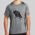 Heather Colorblock Contender ™ Tee Thumbnail