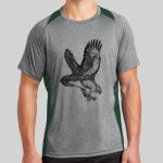 Heather Colorblock Contender ™ Tee Thumbnail