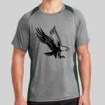 Heather Colorblock Contender ™ Tee Thumbnail