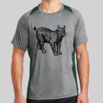 Heather Colorblock Contender ™ Tee Thumbnail