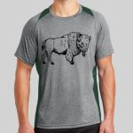 Heather Colorblock Contender ™ Tee Thumbnail