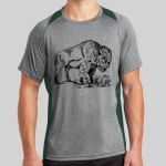 Heather Colorblock Contender ™ Tee Thumbnail