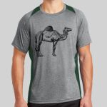 Heather Colorblock Contender ™ Tee Thumbnail