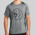 Heather Colorblock Contender ™ Tee Thumbnail