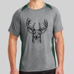 Heather Colorblock Contender ™ Tee Thumbnail