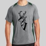 Heather Colorblock Contender ™ Tee Thumbnail