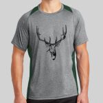 Heather Colorblock Contender ™ Tee Thumbnail