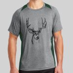 Heather Colorblock Contender ™ Tee Thumbnail