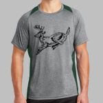 Heather Colorblock Contender ™ Tee Thumbnail