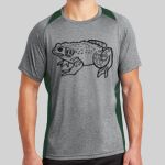 Heather Colorblock Contender ™ Tee Thumbnail