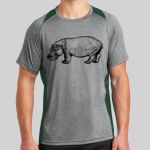 Heather Colorblock Contender ™ Tee Thumbnail