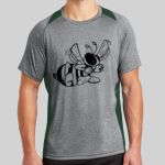 Heather Colorblock Contender ™ Tee Thumbnail