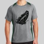 Heather Colorblock Contender ™ Tee Thumbnail