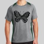 Heather Colorblock Contender ™ Tee Thumbnail