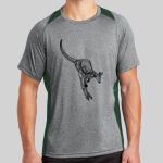 Heather Colorblock Contender ™ Tee Thumbnail