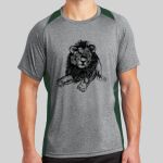 Heather Colorblock Contender ™ Tee Thumbnail