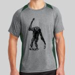 Heather Colorblock Contender ™ Tee Thumbnail