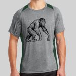 Heather Colorblock Contender ™ Tee Thumbnail