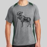 Heather Colorblock Contender ™ Tee Thumbnail