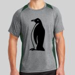 Heather Colorblock Contender ™ Tee Thumbnail