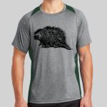 Heather Colorblock Contender ™ Tee Thumbnail