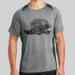 Heather Colorblock Contender ™ Tee Thumbnail