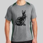 Heather Colorblock Contender ™ Tee Thumbnail