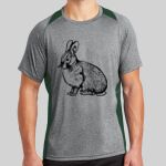 Heather Colorblock Contender ™ Tee Thumbnail