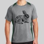 Heather Colorblock Contender ™ Tee Thumbnail